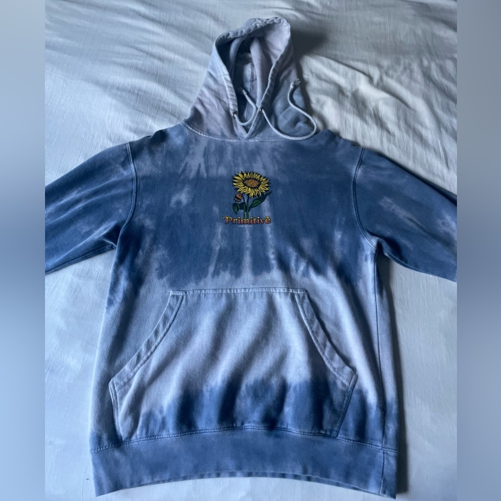 Primitive Sunflower Tie-Die Hoodie